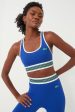 Cobalt Multi Striped Band Bralette For Sale