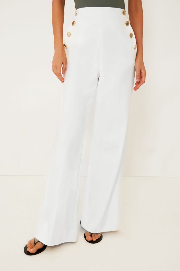 Bianco Cacao Pants Online Sale