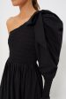 Black Leonie Midi Dress For Discount