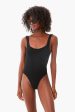 Black Nile Square Neck One Piece Fashion