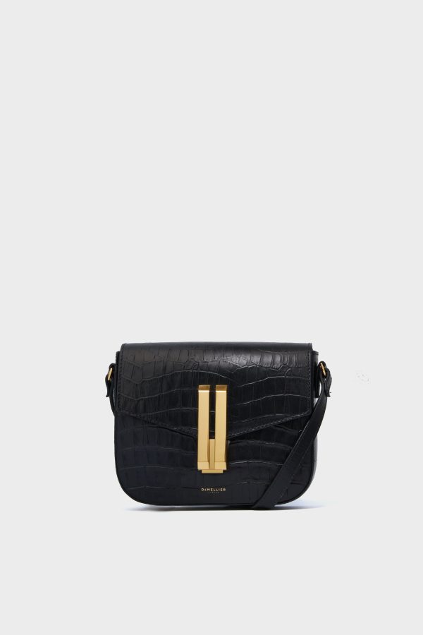 Black Croc Small Vancouver Bag Online Hot Sale