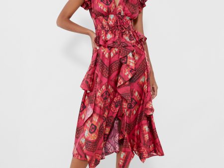 Wild Rose Avia Dress Online Sale