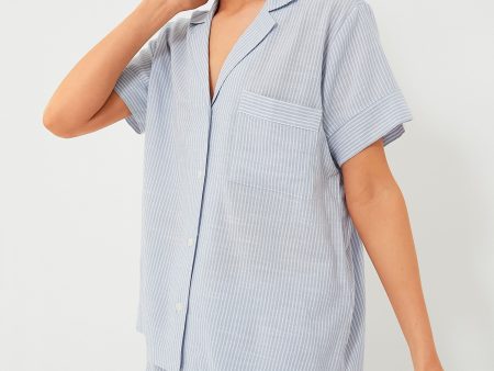 Wedgewood Striped Nautico Shortie PJ Set Online Sale