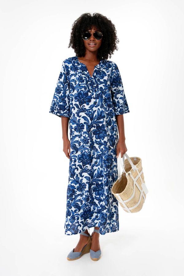 Belize Bloom Maxi Caftan Fashion