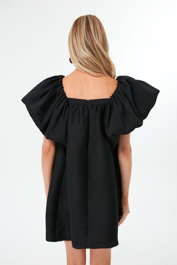 Black Brooke Mini Dress Online Hot Sale