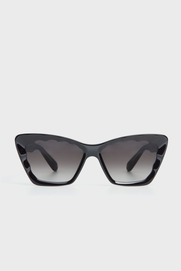 Black Brigitte Sunglasses Hot on Sale