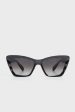 Black Brigitte Sunglasses Hot on Sale