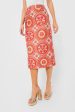 Sun Jacquard Pencil Skirt Sale