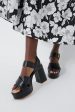 Black Lyna Heels For Discount