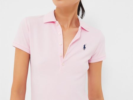 Sunkissed Pink Julie Slim Polo Cheap