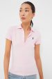 Sunkissed Pink Julie Slim Polo Cheap