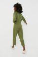 Army Green Standard Jumpsuit Hot on Sale