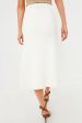 Wool White Arona Skirt Hot on Sale