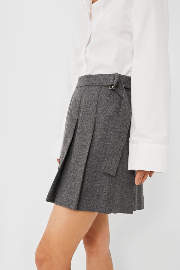 Medium Grey Vittor Skirt Online Sale