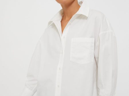 White Mika Shirt Cheap