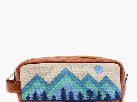 Alpine Needlepoint Toiletry Bag Fashion