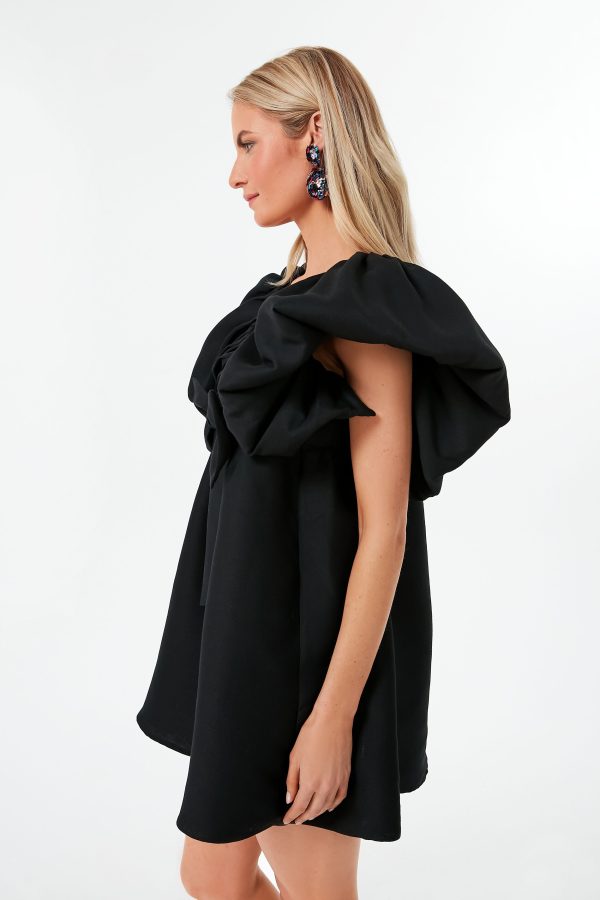 Black Brooke Mini Dress Online Hot Sale