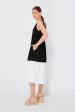 Black and White Dylan Dress Hot on Sale