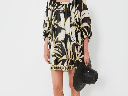 Mod Iris Balloon Sleeve Coverup on Sale