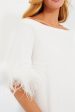 White Feather Miranda Off The Shoulder Blouse Discount