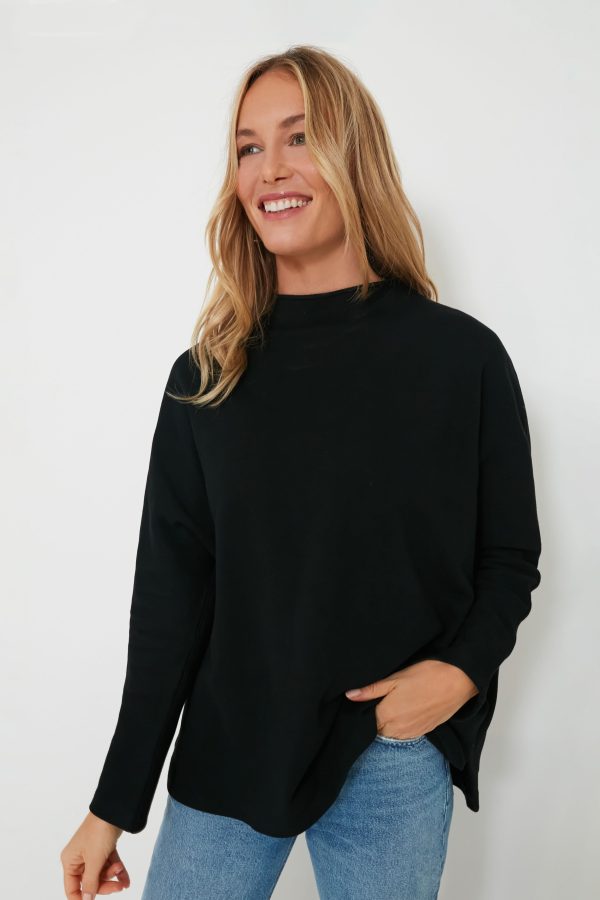 Black Bowie Popover Hot on Sale