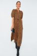 Vintage Leopard Organic Lucy Dress For Discount