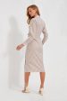 Acorn and White Wright Dress Sale