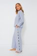 Blue Bree Binding Sleepwear Set on Sale