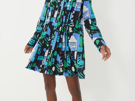 Arcilla Azul Print Cenote Dress Sale