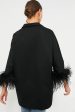 Black Feather Willow Blouse Cheap