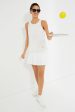 White 15 Inch Williams Tennis Skirt Online Hot Sale