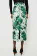 Green Festive Bouquet Lorinda Skirt Fashion