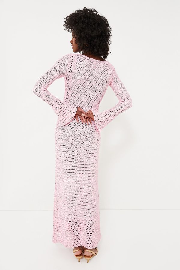 Una Crochet Maxi Dress For Sale