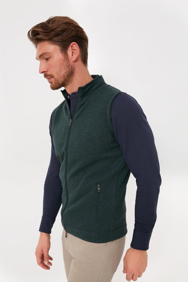 Balsam Crown Sweater Fleece Vest Hot on Sale