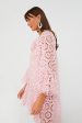 Baby Pink Dandelion Coverup Cheap