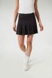 Black and White 15 Inch Williams Tennis Skirt Cheap