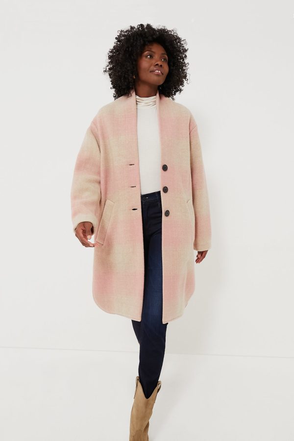 Pink Gabriel Coat Hot on Sale