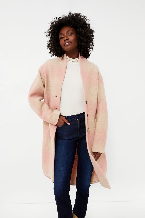 Pink Gabriel Coat Hot on Sale