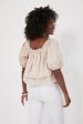 Tan Ric-Rac Layered Suzie Top For Sale