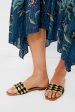 Beige and Black Gaia Sandals on Sale