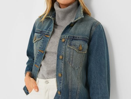 Cargo Wash The Slouchy Jean Jacket Hot on Sale