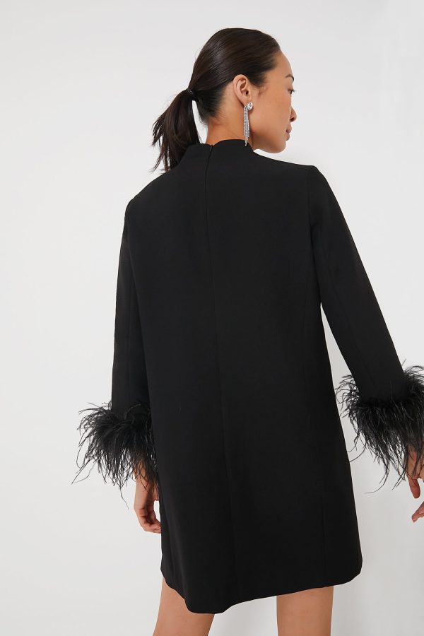 Black Feather Mod Ellie Dress Online now