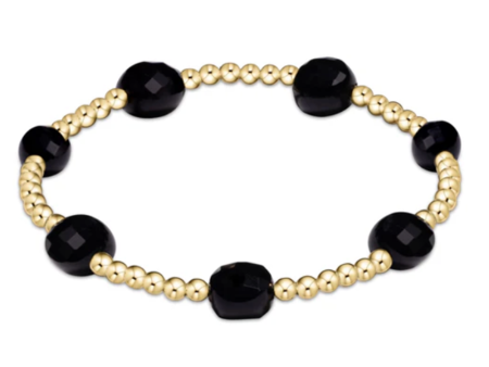 EN Admire Bracelet - Faceted Onyx Discount