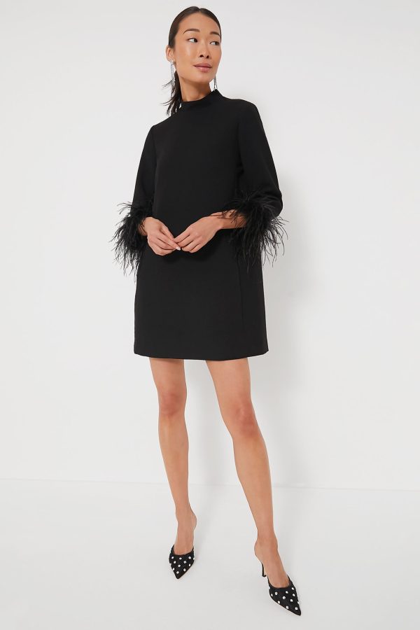 Black Feather Mod Ellie Dress Online now