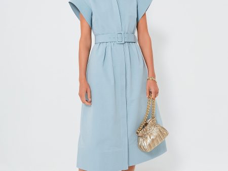 Slate Blue Chloe Dress For Sale