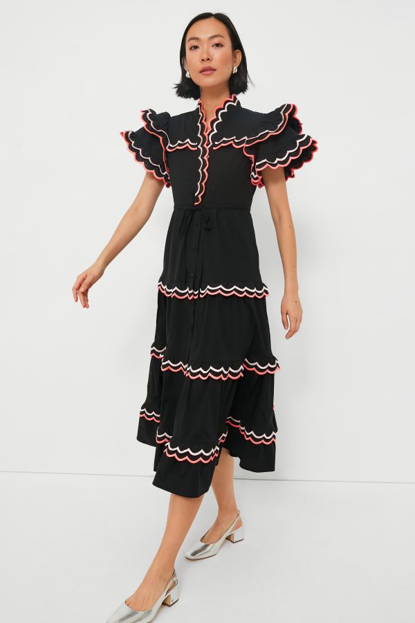 Black Antartico Dress Online Sale