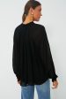 Black Allison Tie Blouse Fashion