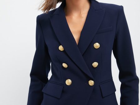 Navy Miller Dickey Jacket Fashion