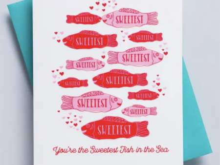 Richie Single Valentine s Day Card - Sweetest Fish Hot on Sale