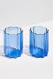 Blue Wave Glasses (Set of 2) on Sale